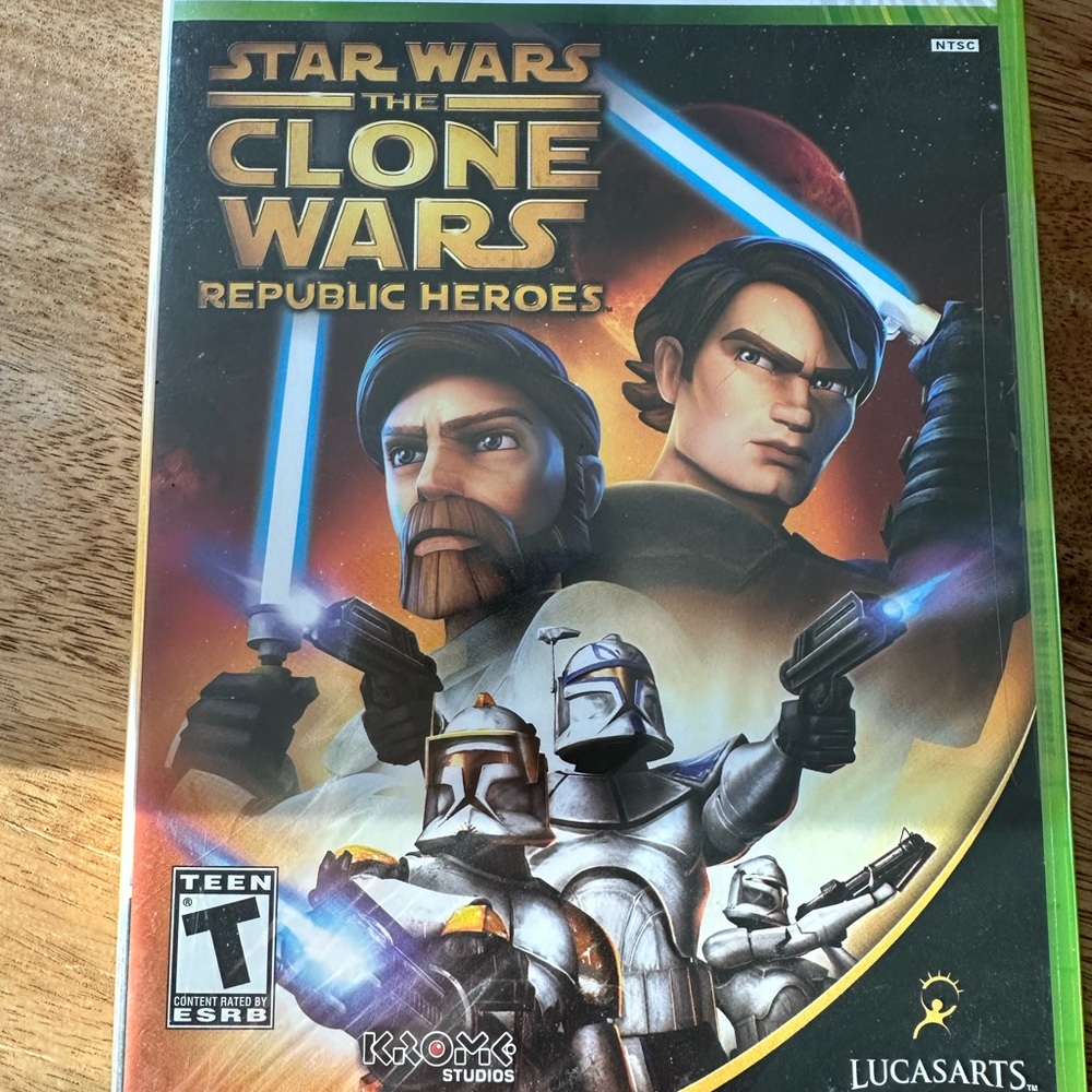 Star Wars: The Clone Wars - Republic Heroes for Xbox 360, NEW video game